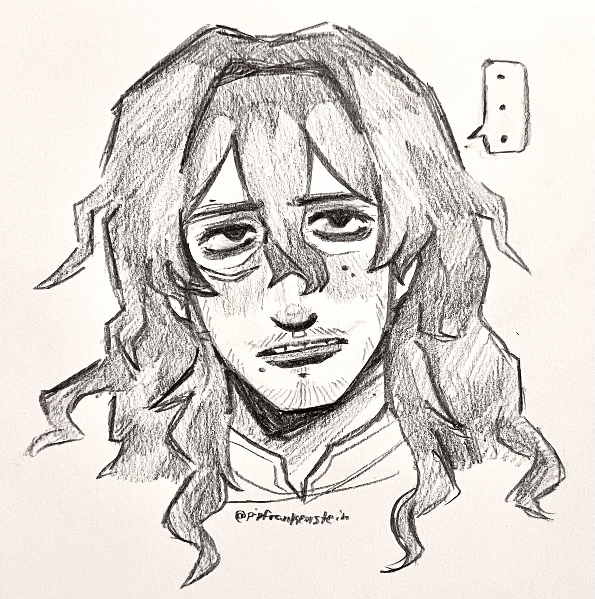pipperment's tweet image. i’ve been SPEEDRUNNING mha bro. i’m on season 5 now!!!!
aizawa doodle bc i want him BAD. i need to hit him with the headcanon ray