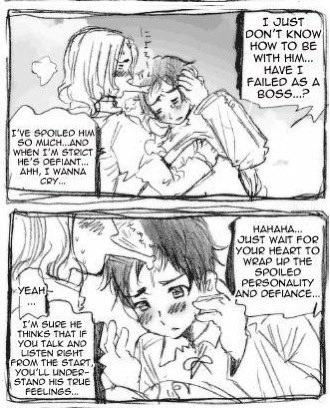 SoushunKuko's tweet image. see how Francis kept molesting Antonio😭? That’s what he get in return