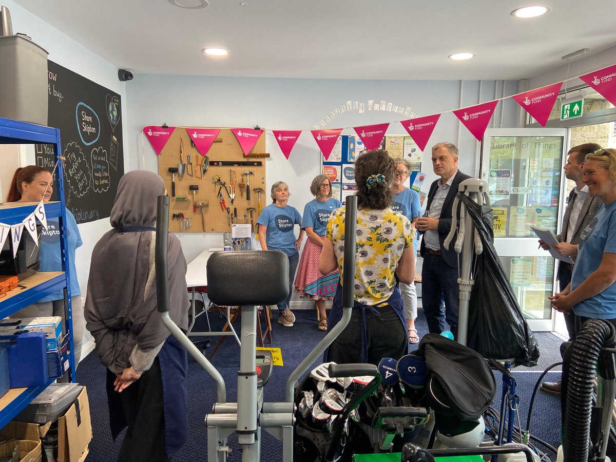 I visited the fantastic team at Share Skipton last week to learn more about their Library of Things — a brilliant initiative helping local people borrow useful items instead of buying them.

From tools to kitchenware, this project is all about saving money, reducing waste, and
