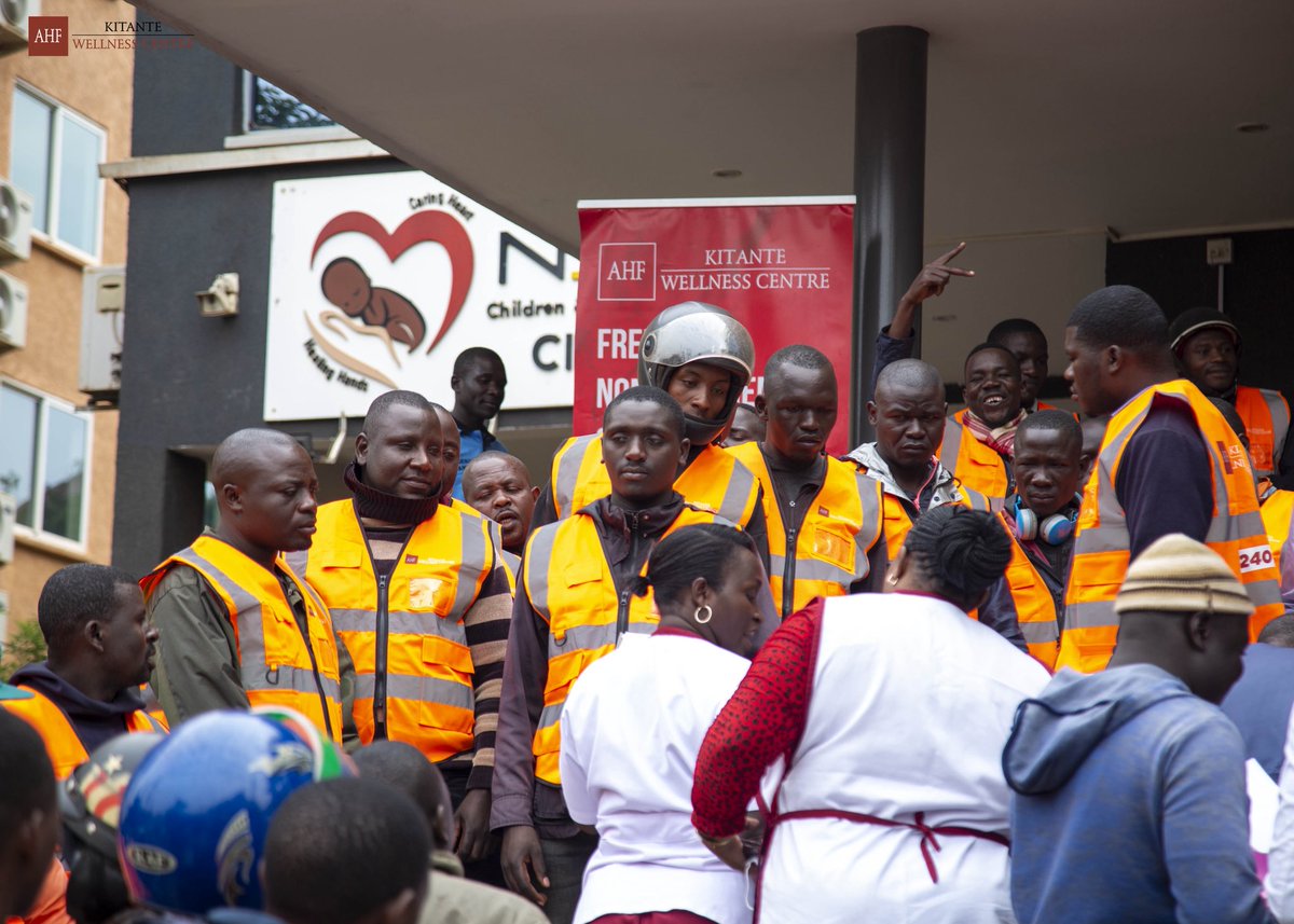 ahfugandacares's tweet image. The #AHFKitante wellness team officially flagged off the boda boda riders who will be championing awareness on STI screening and management, guiding more people to access FREE, confidential care at the Wellness Centre.
#YourSexualHealthMatters
#GetTested