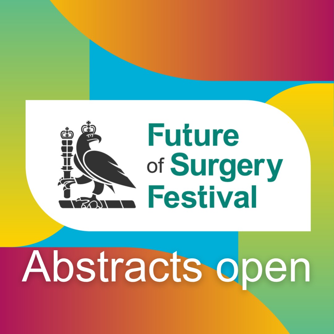 RCSnews's tweet image. This is your moment.
Be seen, be heard and share your ideas with a national audience. Submit your abstract for a chance to present live at the UK's first Future of Surgery Festival, 20–21 April 2026. Bold ideas welcome.
Closes 27 October: ow.ly/8ERc50WtVcV