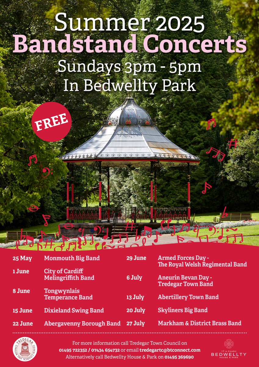 Tredegar Town Counci (@tredegarcouncil) on Twitter photo Come join us this Sunday <a href="/BedwelltyHouse/">Bedwellty House&Park</a> for the last of our Summer Bandstand Concerts, this week we will be joined by <a href="/Markhamband/">Markham&DistrictBand</a> Come join us this Sunday <a href="/BedwelltyHouse/">Bedwellty House&Park</a> for the last of our Summer Bandstand Concerts, this week we will be joined by <a href="/Markhamband/">Markham&DistrictBand</a>