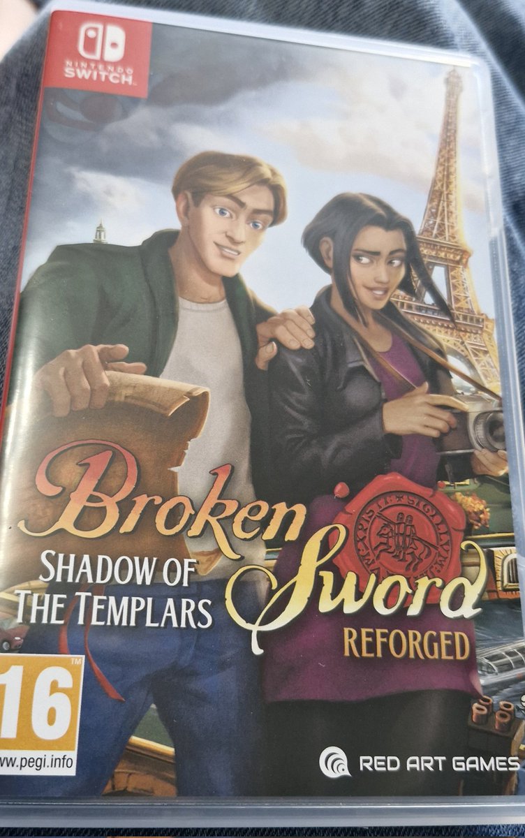 kinglears's tweet image. Nice delivery of Broken Sword Reforged today from @RevSoftGames @RedArtGames I love seeing a booklet in the box!