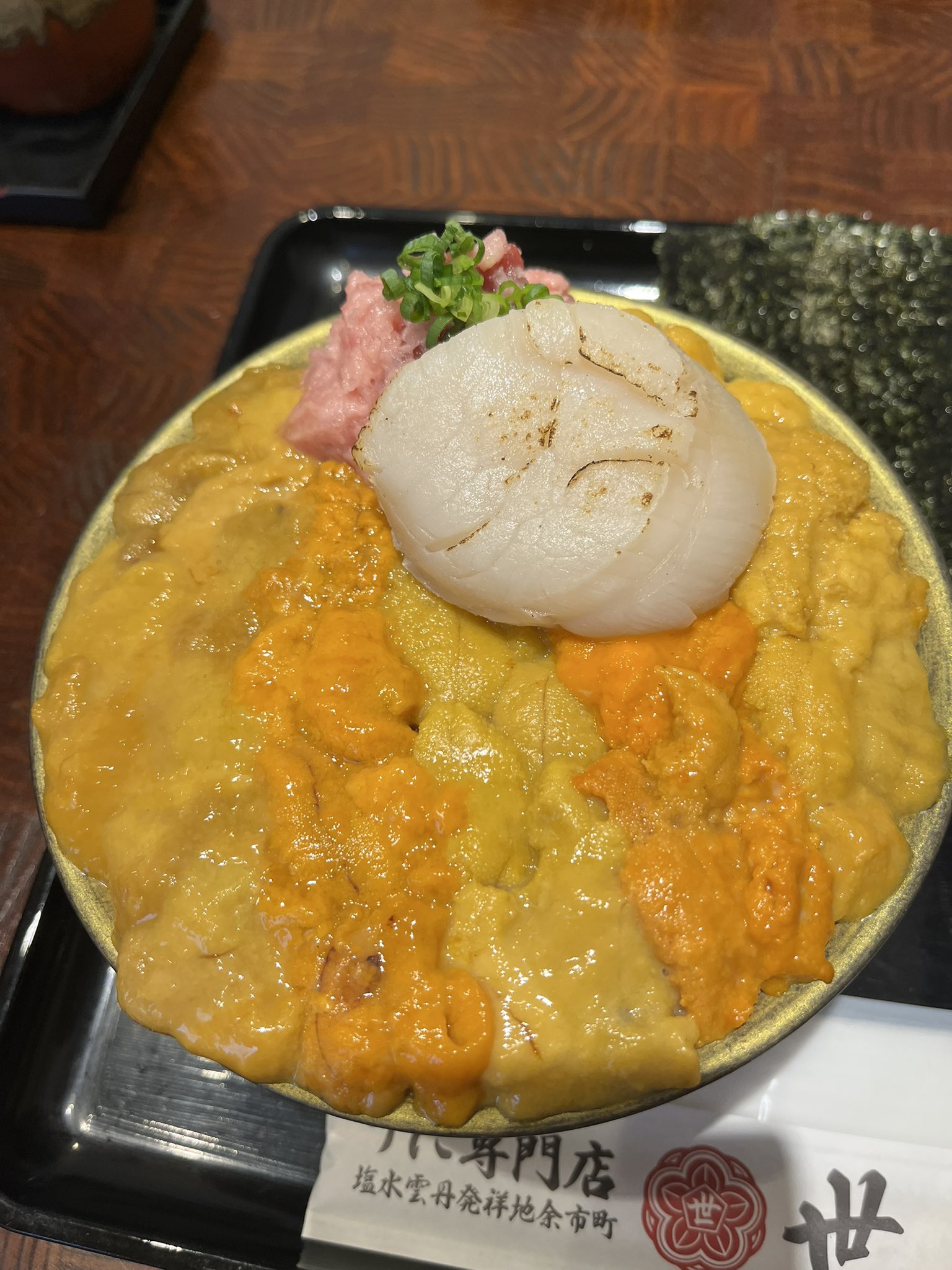 うにどん Uni Don Senka Uni Dokoro - Yoichi/Kaisen-don (Seafood bowl