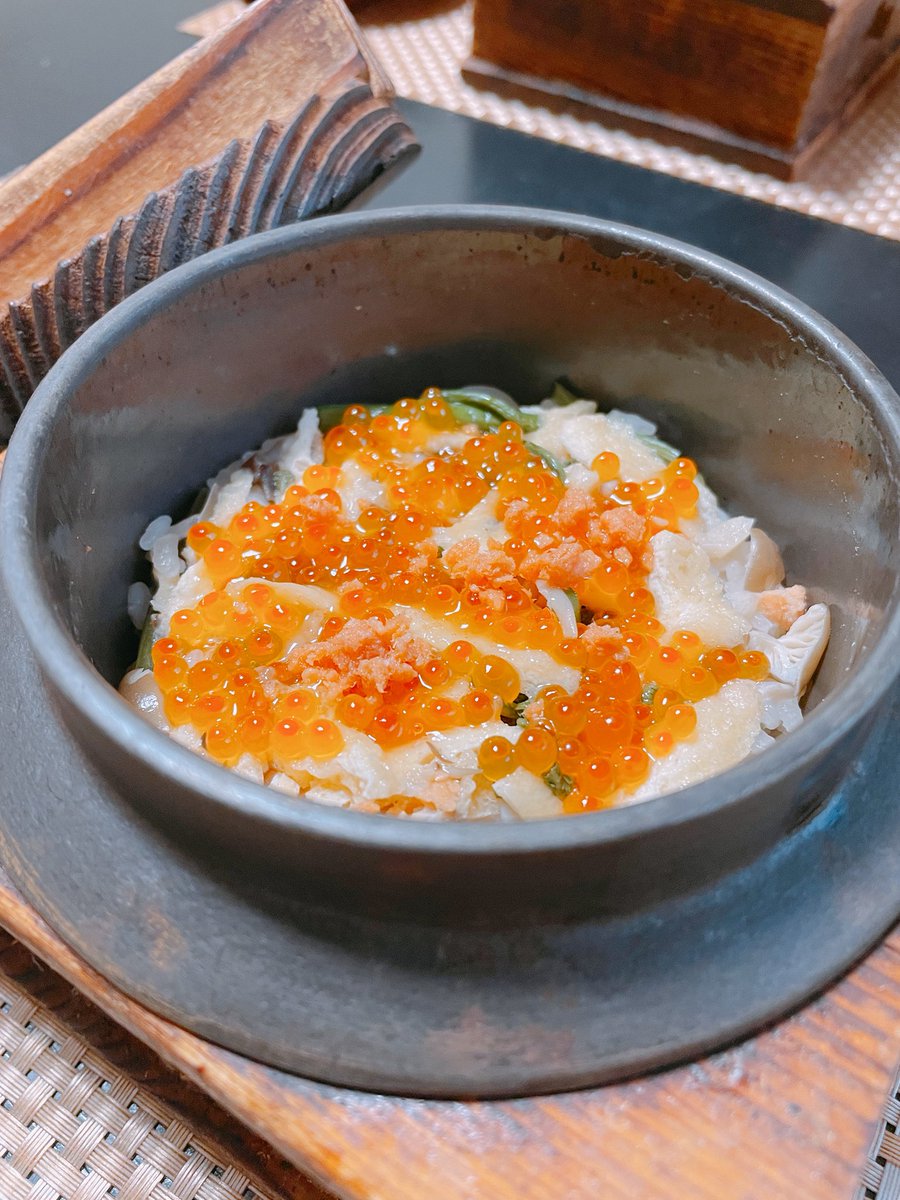 masayasuf's tweet image. 釜飯。