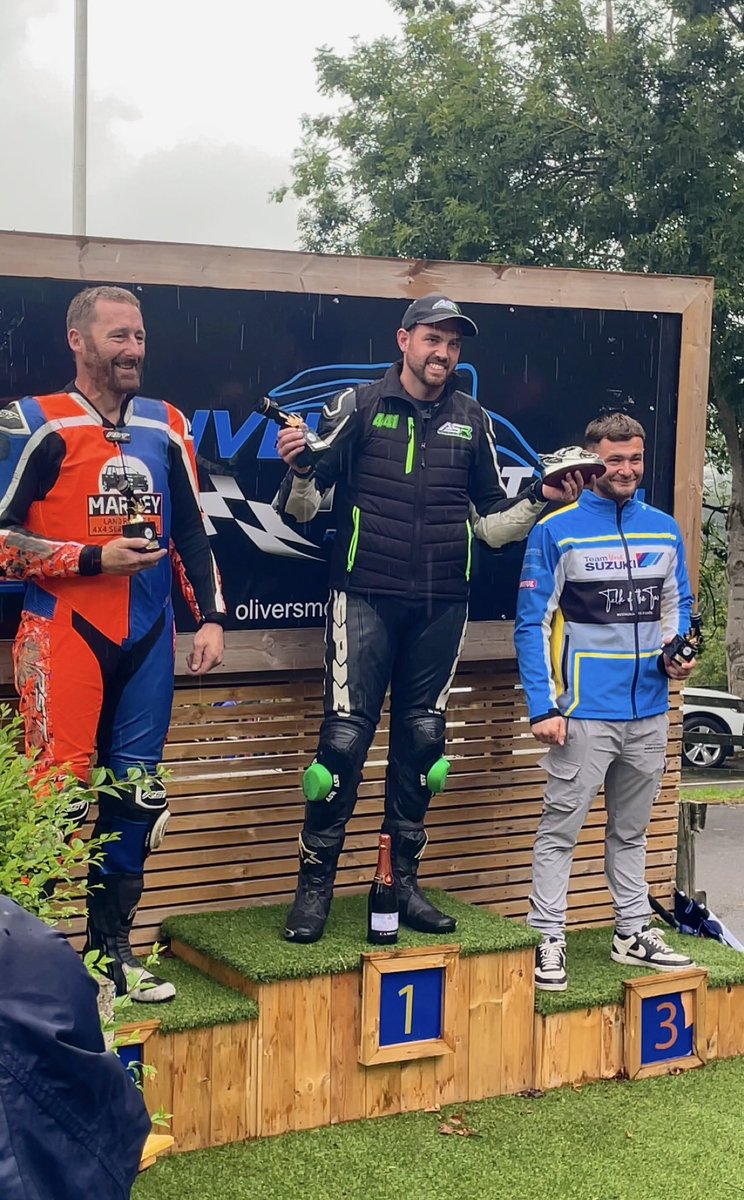 valmilam's tweet image. Barry Sheene Festival 2025 feature race 🏆 winners.
Aran Sadler 🥇 Paul Marley 🥈 & Joey Thompson 🥉 Oliver’s Mount, Scarborough.