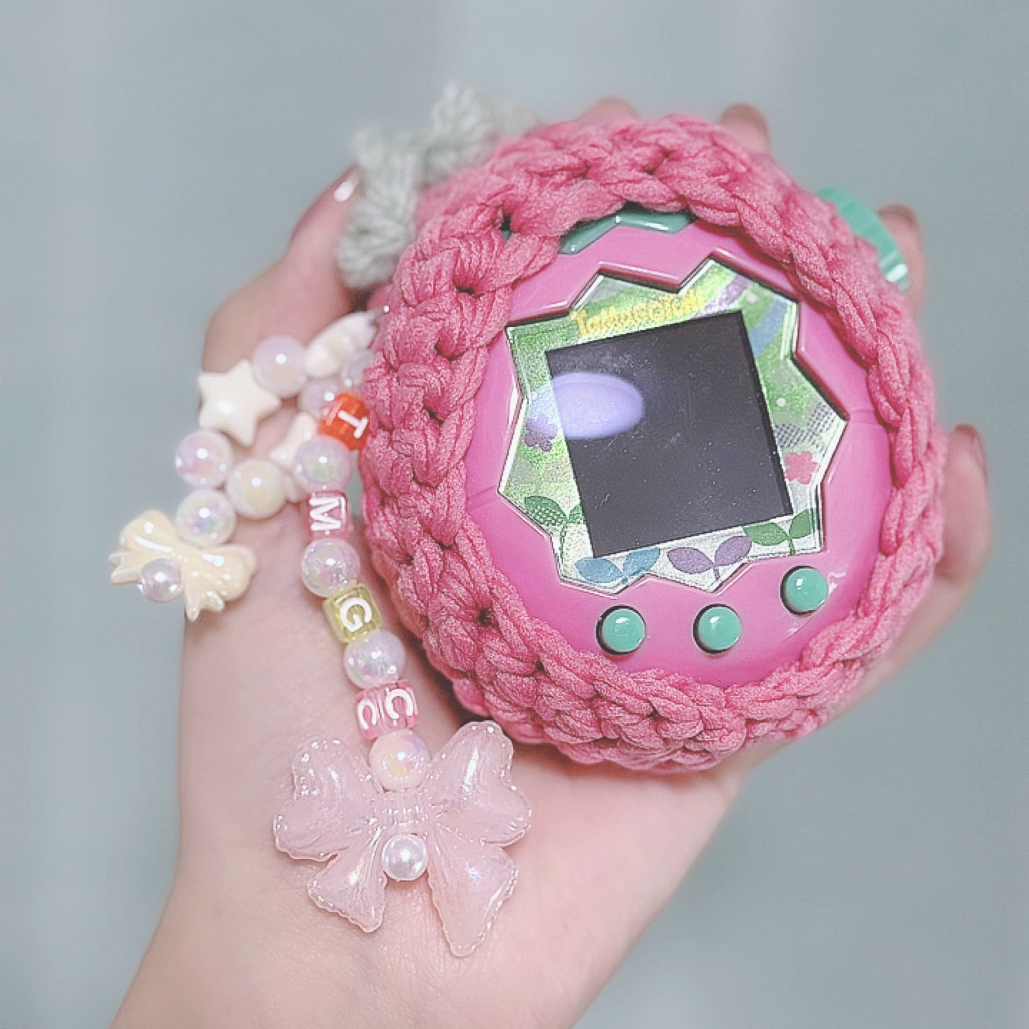 ショコラ様　リクエスト【正規品】String Ting ストラップ　ベーコン　卵 Tamagotchi Uni ネックストラップ Unique Marble | バンダイ