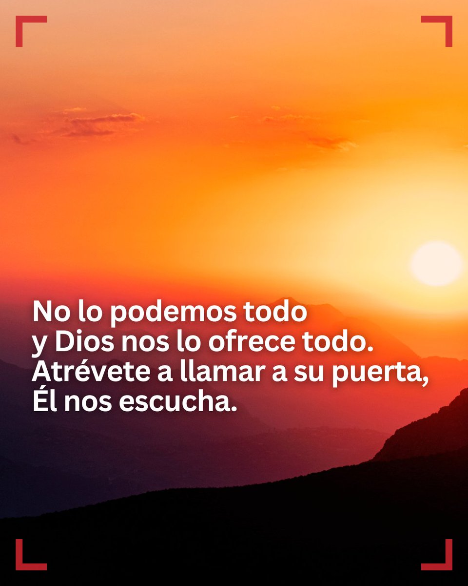 _CARITAS's tweet image. Pedir algo requiere humildad y confianza, sentirnos necesitados.

No lo podemos todo y Dios nos lo ofrece todo.
Atrévete a llamar a su puerta, Él nos escucha.

“Señor, enséñanos a orar”.