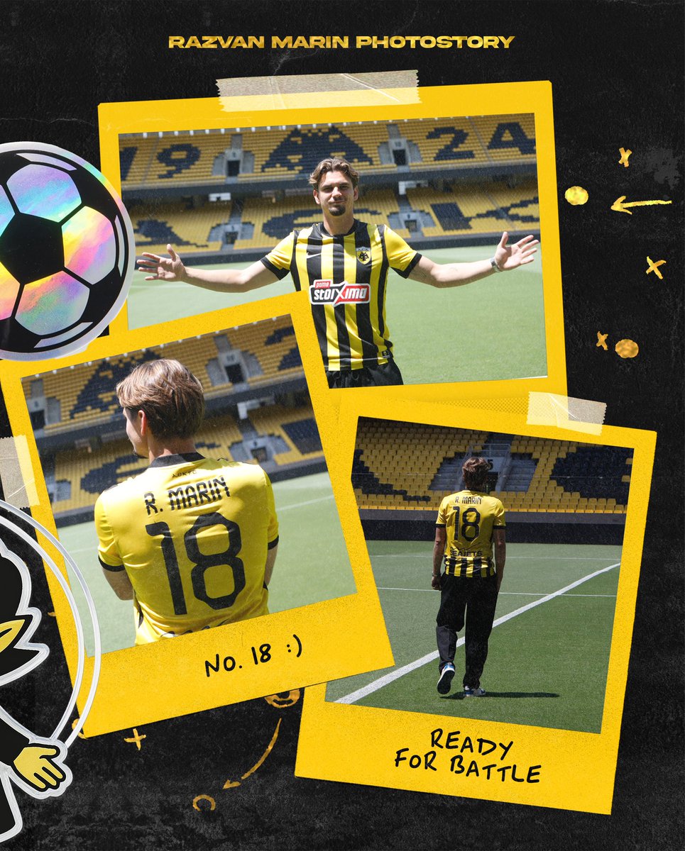 AEK_FC_OFFICIAL's tweet image. Răzvan Marin, new AEK player 🫶💛

#aekfc #summertransfers #Marin