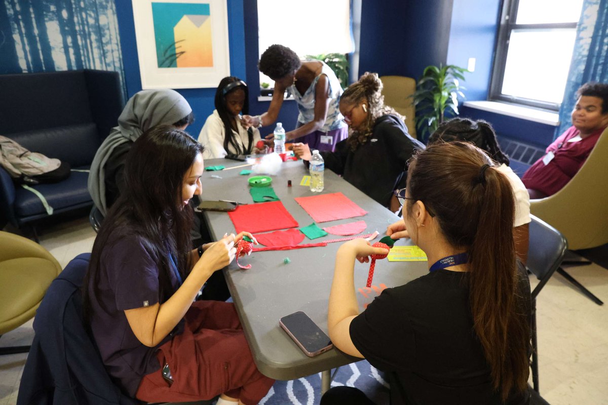Wellness helps keep us connected! Our NYC Health + Hospitals/Kings County #WorkforceWellness team worked with staff to learn how to sew and decompress: on.nyc.gov/3AwqYrt.