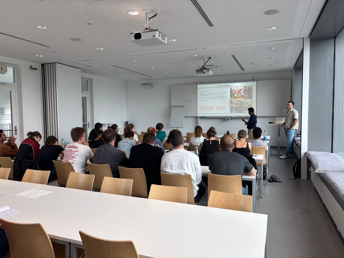 Hariharan Group (@grouphariharan) on Twitter photo Our Student <a href="/jibinsnarayan20/">JIBIN S</a> presented his research work from IISER TVM at JMU Würzburg, Germany. Wonderful opportunity to share and discuss exciting science with an inspiring community! 🇮🇳🤝🇩🇪 #Research #ScienceExchange #IISERTVM #JMUWürzburg
<a href="/Chemie_iisertvm/">School of Chemistry IISER TVM</a> <a href="/tvmiiser/">IISER Thiruvananthapuram</a> Our Student <a href="/jibinsnarayan20/">JIBIN S</a> presented his research work from IISER TVM at JMU Würzburg, Germany. Wonderful opportunity to share and discuss exciting science with an inspiring community! 🇮🇳🤝🇩🇪 #Research #ScienceExchange #IISERTVM #JMUWürzburg
<a href="/Chemie_iisertvm/">School of Chemistry IISER TVM</a> <a href="/tvmiiser/">IISER Thiruvananthapuram</a>