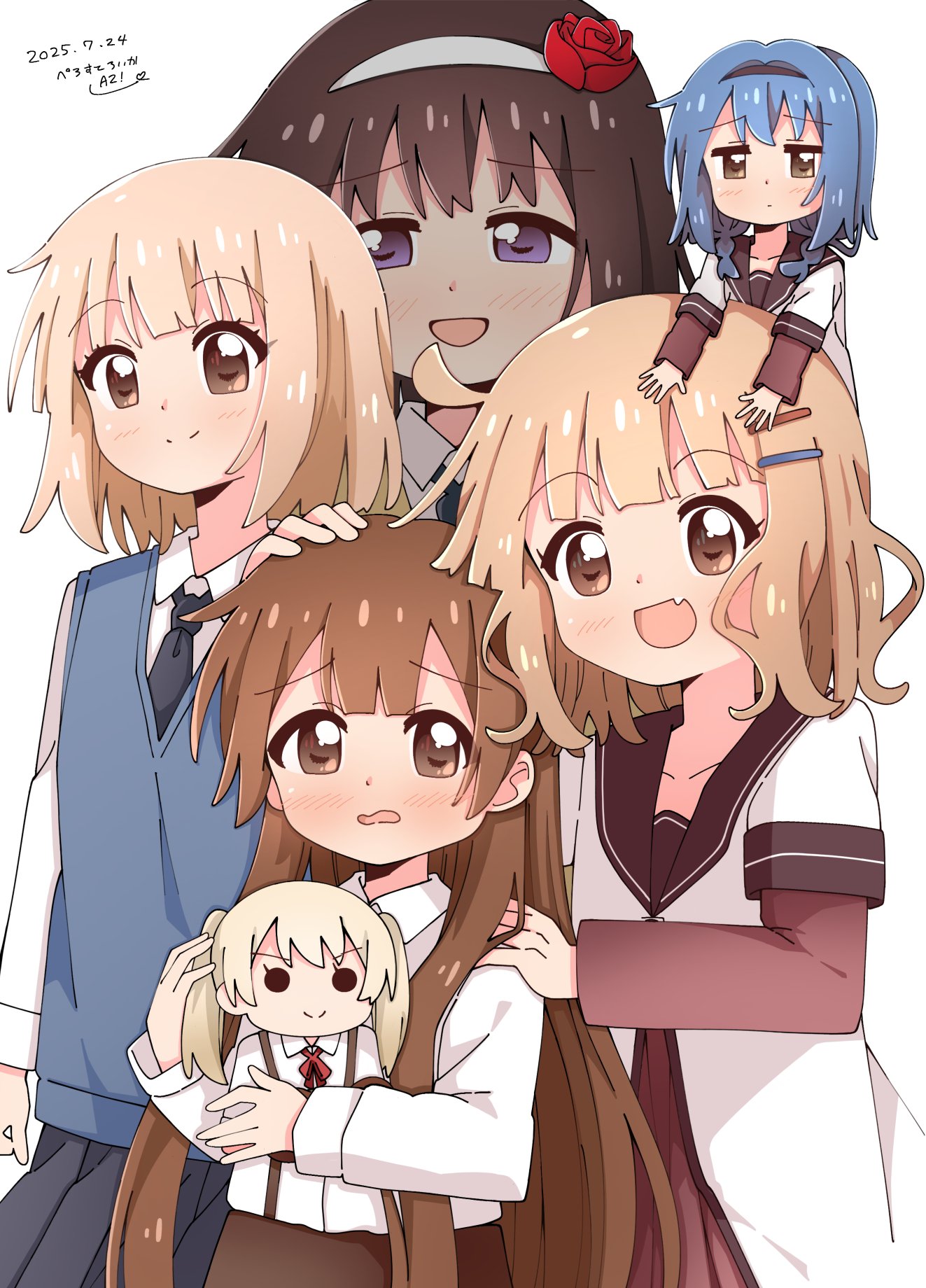 アズ 7月分 AZ!（あず）＠C106土曜日東7 C-01b (@tsukamin) / X