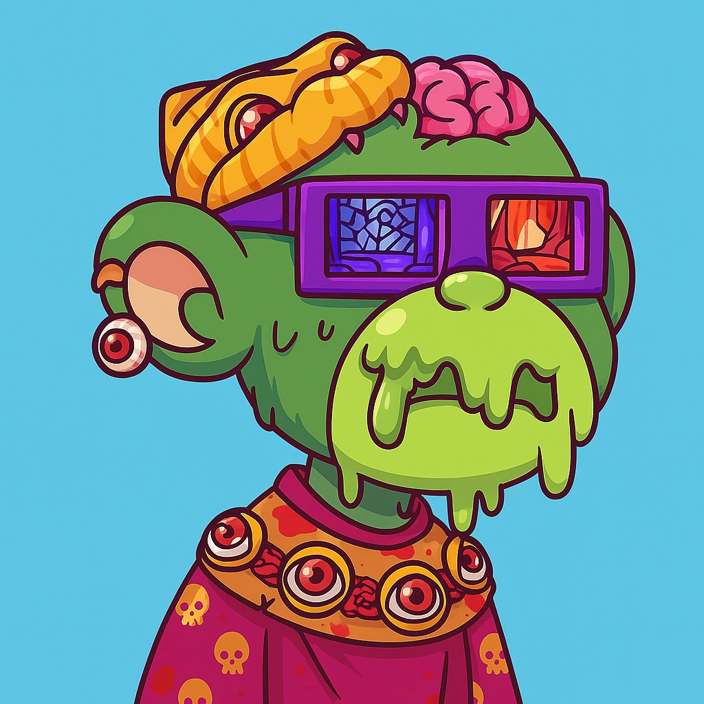 Moonlyght_eth's tweet image. Gm. Chibi mutant.