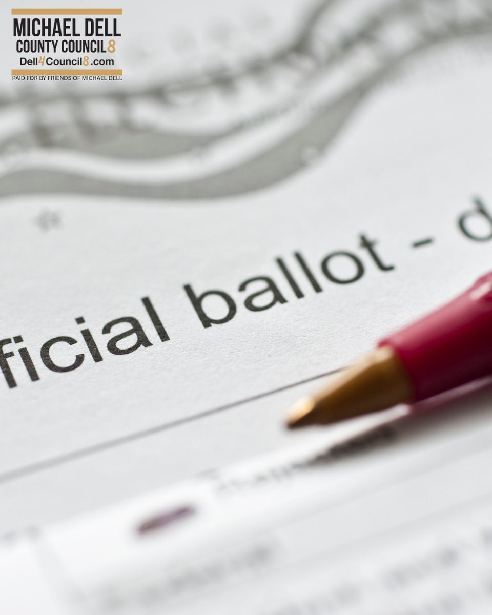 dell4council8's tweet image. Have you requested your mail-in ballot yet? 📬
Voting by mail is:
✅ Easy
✅ Secure
✅ A guaranteed vote for Mike Dell - no matter what life throws at you on Election Day.
Request your ballot today. Let’s win this together in November!
⬇️⬇️ Apply for a mail-in ballot…