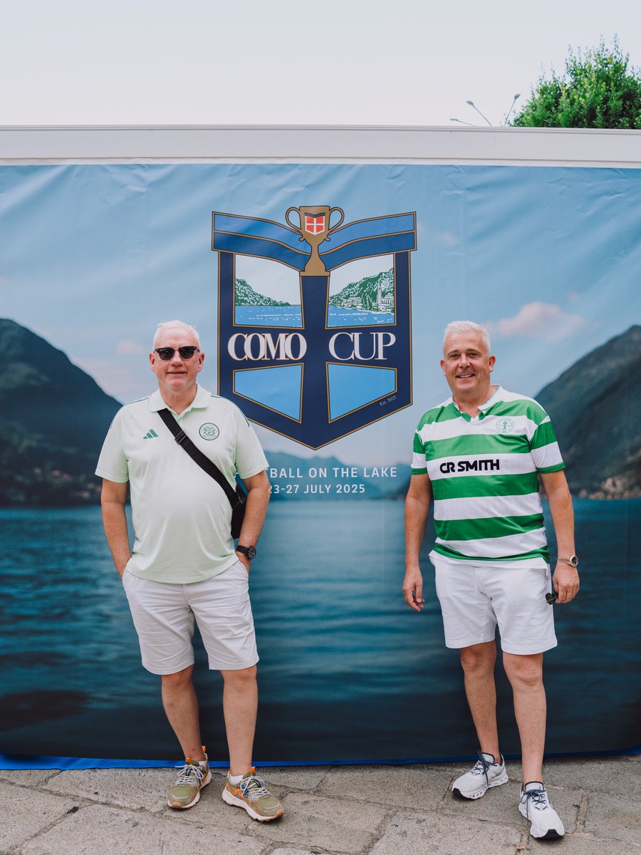 CelticFC's tweet photo. 📸 Celtic fans representing in Como.

Fanzone scenes from the #ComoCup.

#FootballOnTheLake | #CelticFC🍀