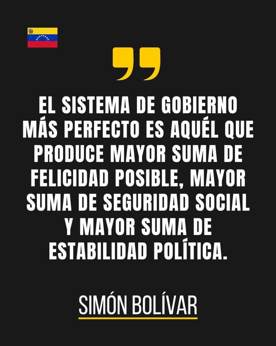 hcapriles's tweet image. Un #24Julio, hace 242 años, nació nuestro único Libertador, Simón José Antonio de la Santísima Trinidad Bolívar Palacios.
Su pensamiento, su visión y su lucha incansable, forjaron el destino de naciones libres en nuestra América.
Nos dejó un legado que sigue inspirando de…