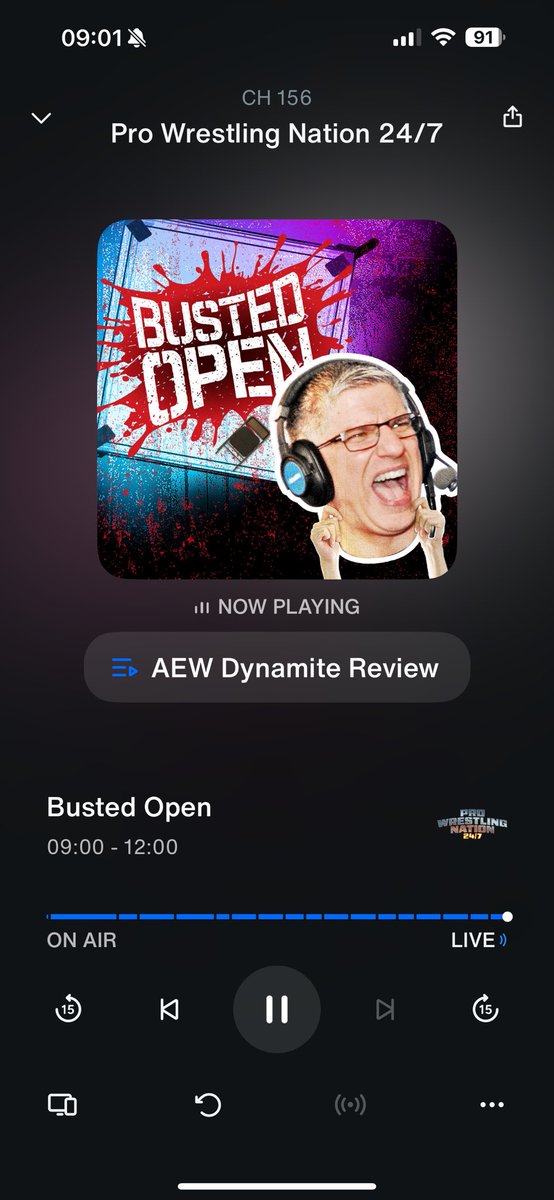 GuitarRed01's tweet image. GM all @NicTNemeth &amp;amp; @davidlagreca1 &amp;amp; @NatbyNature @BustedOpenRadio fun episode of #AEWDyamite great job @THETOMMYDREAMER with #BOAD &amp;amp; tonight @ThisIsTNA with more BOAD &amp;amp; my guy @Thecoachrules this afternoon. NYC Chapter 👂 📻 #ProWrestlingNation247