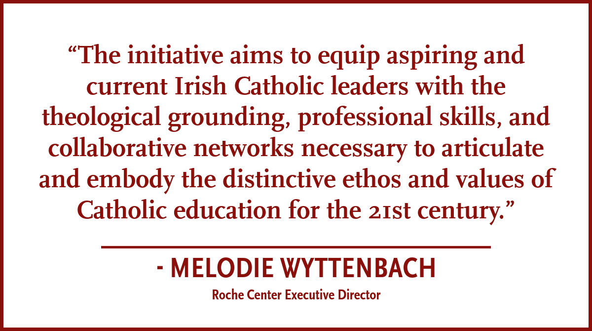 BostonCollege's tweet image. The @RocheCenter for Catholic Education and Boston College Ireland have teamed up to cultivate mission-driven leaders for Catholic schools across Ireland. on.bc.edu/RocheCtrIreland