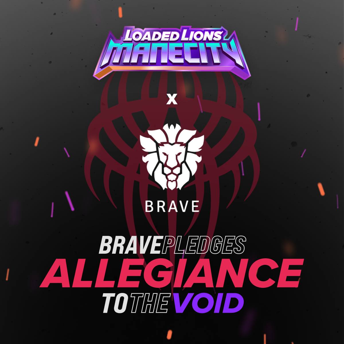 We’re excited to announce that Mane City has partnered up with <a href="/cronosbrave/">BRAVE</a>.

Brave has since pledged their allegiance to The Void ⚔️

More details on this partnership with Brave will be shared soon, including in-game benefits for the holders. Join their discord for more