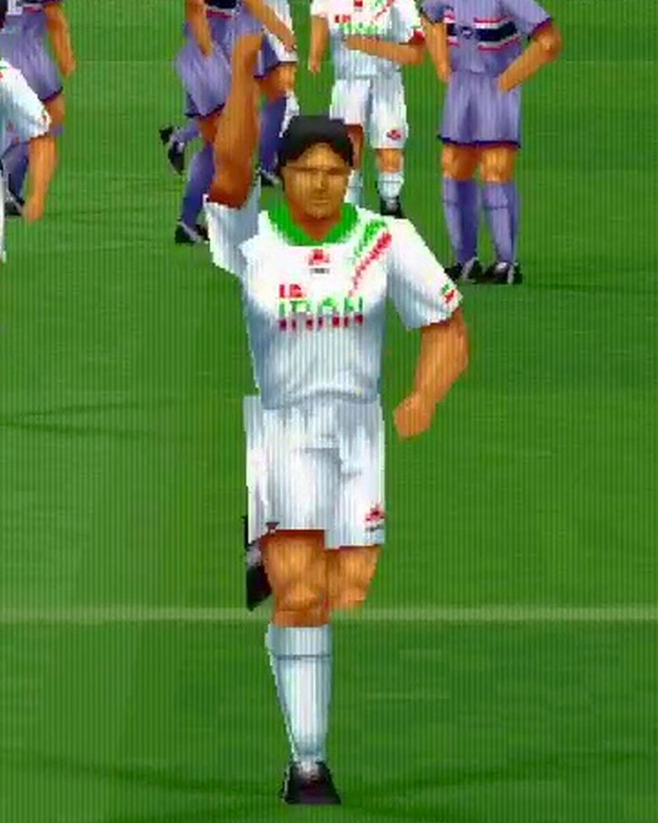 🥳 Happy birthday Mehdi Mahdavikia!

🎮 World Soccer Jikkyou Winning Eleven 3 - World Cup France '98