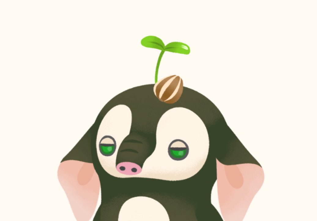 発芽してるみたいでかわいいー