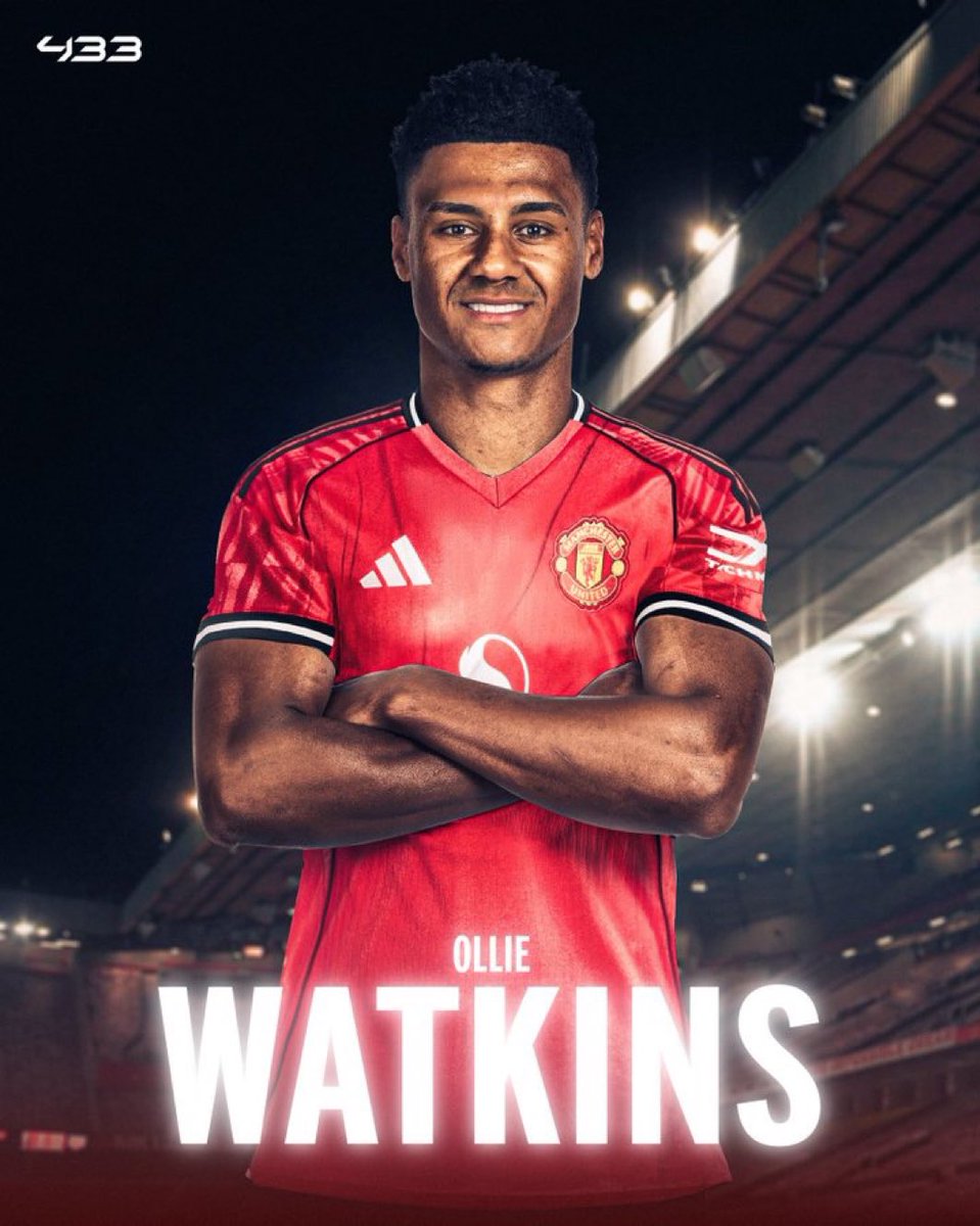 SoccerDoseFC's tweet image. 🚨 NEW: Manchester United have held fresh talks over Ollie Watkins.
Villa’s £60m valuation currently deemed as too high, but #MUFC prepared to advance things if price drops.
✍🏻 @JacobsBen, @alex_crook