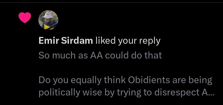 chrispoise2's tweet image. Thank you for this like @EmirSirdam 😁 you are one of the ones I like and respect irrespective of party affiliation
Sincerely I have nothing against PO. I have liked him since he came to my Uni Madonna University when he was Governor
But we just really need to be pragmatic 🤝
