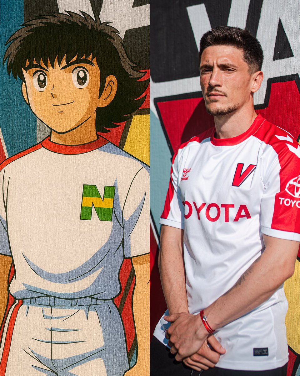 Footballogue's tweet image. Le Valenciennes FC vient de dévoiler son nouveau maillot extérieur en mode Olive et Tom ! 🤩🇯🇵
On aime beaucoup la ref, on valide ! 🔥
(@VAFC)