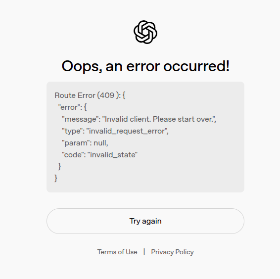 me_jd_solanki's tweet image. I can feel now living without AI π«£
@OpenAI, it's when I try to sign in via Google