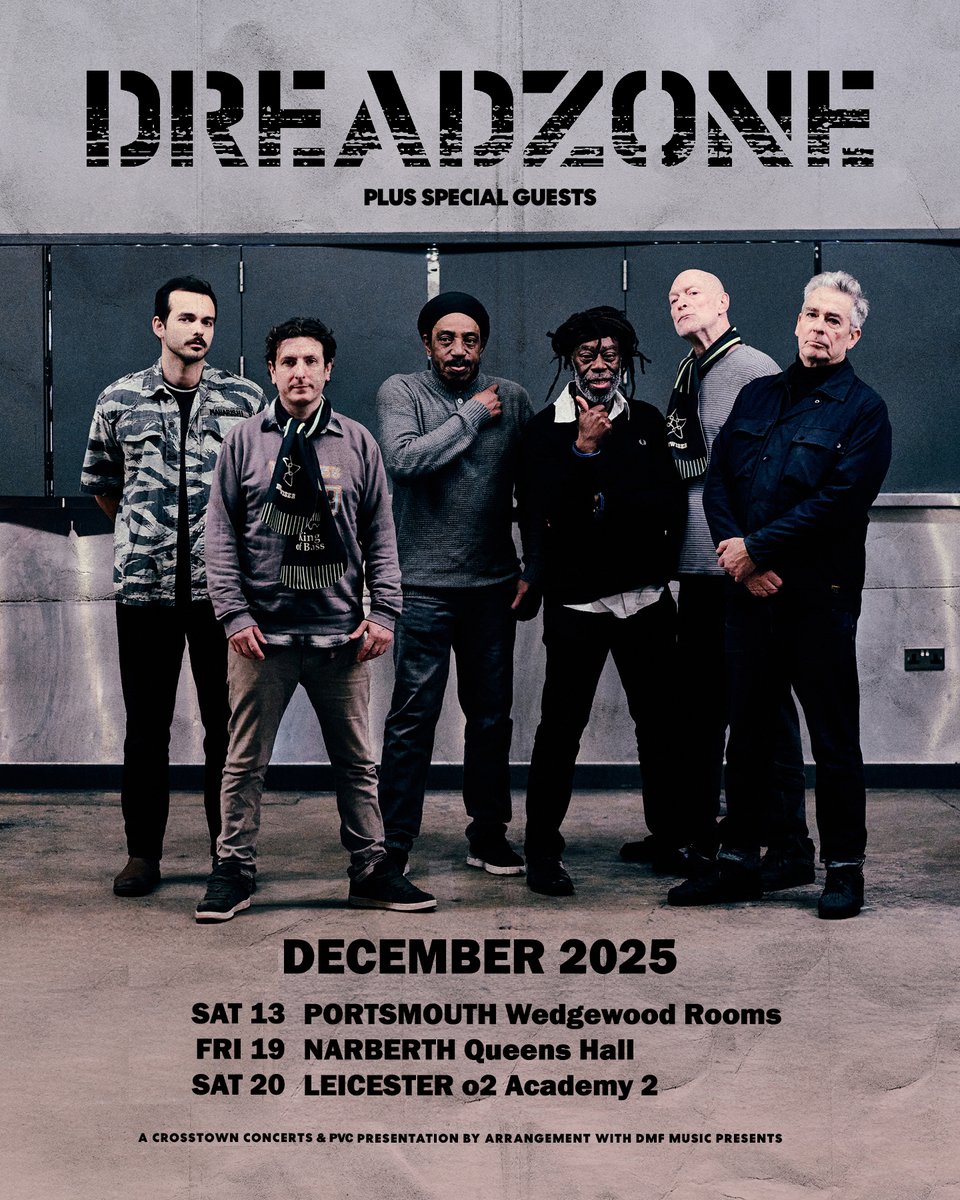 UK Dub legends <a href="/dreadzonemusic/">Greg Dread Zone</a> will play a trio of headline shows in December!

Tickets for dates in Portsmouth, Narberth and Leicester will be available from 10am tomorrow:

gigseekr.com/tour/jaq