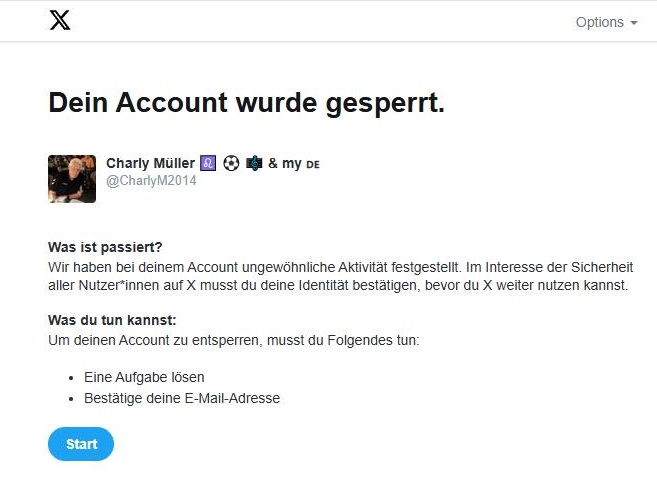 CharlyM2014's tweet image. Hey @X
So langsam geht Ihr mir auf den Sack 😠
"Ungewöhnliche Aktivitäten" ???
JA, HIER WIRD GEPOSTET - DER SINN VON X