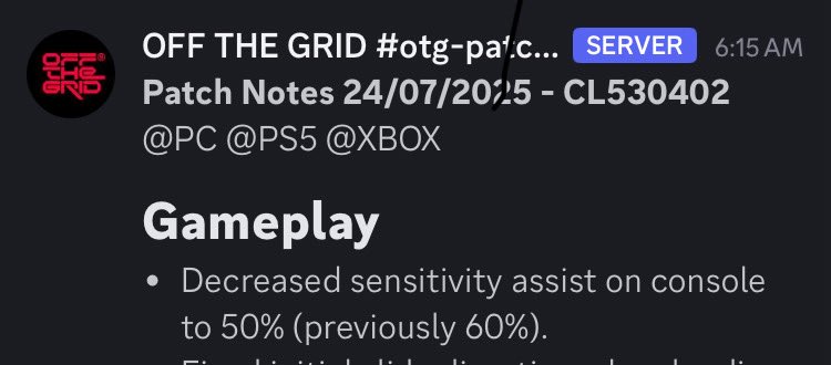 Eastn7 on YouTube (@eastn7_) on Twitter photo 10% Aim Assist Reduction to Console Controller Players! In <a href="/playoffthegrid/">Off The Grid</a> this is a huge step towards balancing and evening the plying field for the past 4+ months the SUS levels were off the charts and you could barely tell if it were legit aim or not.
Super excited to play! 10% Aim Assist Reduction to Console Controller Players! In <a href="/playoffthegrid/">Off The Grid</a> this is a huge step towards balancing and evening the plying field for the past 4+ months the SUS levels were off the charts and you could barely tell if it were legit aim or not.
Super excited to play!