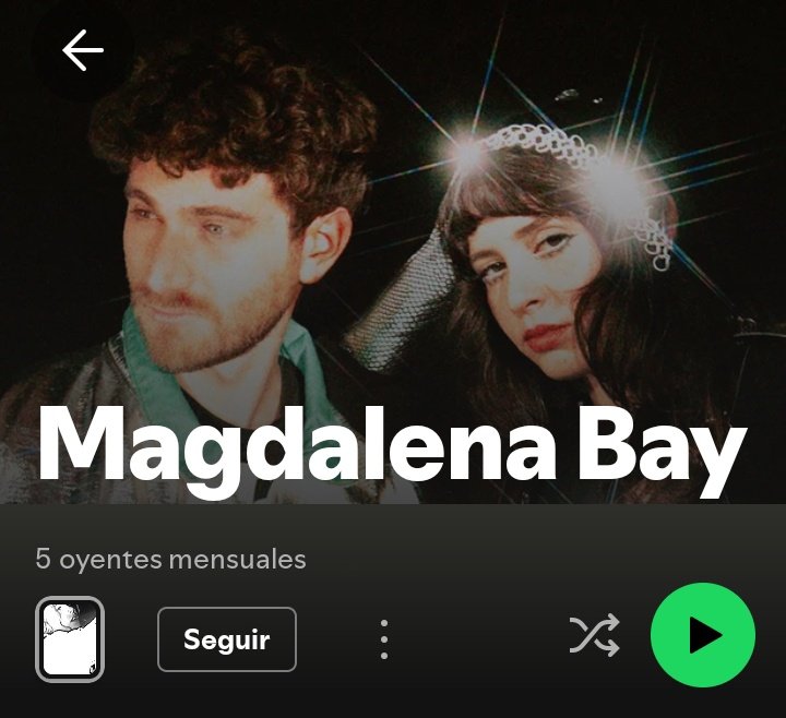 magbaydata's tweet image. ⚠️ - Following their viral Billie Eilish opening set, Magdalena Bay has reached a new peak of monthly listeners on Spotify.