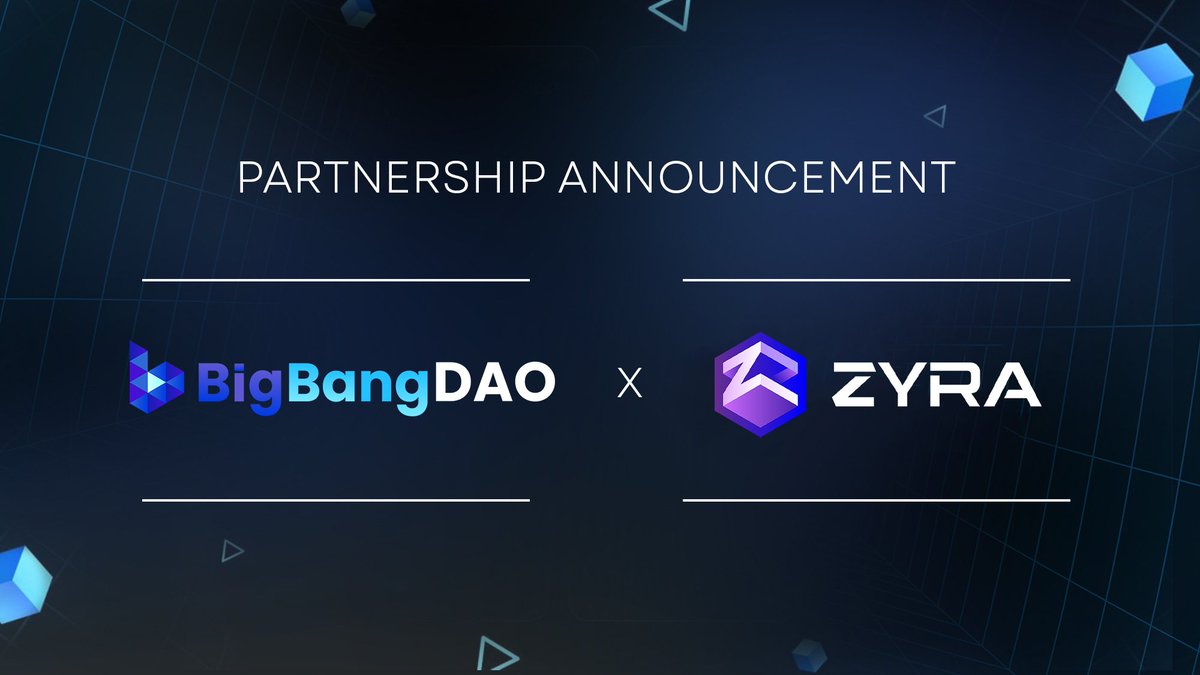 BigBang_DAO's tweet image. π’ Partnership Announcement π¬β¨
Weβre thrilled to join forces with @ZK_ZYRA to bring MemeFi Γ CreateFito the next level!
π₯ #Zyra turns hashrate into culture.
π₯ #BigBangDAO builds the stage for global Web3 entertainment.
Together, we make mining fun, social, and on-chain!