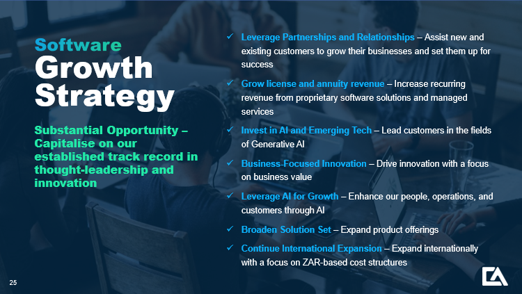 KRIS (@keyterrech) on Twitter photo In the Software segment, plans are in place to drive improved performance in H2 and beyond. Here's a quick look at what this entails, along with a robust growth strategy.
#CapitalAppreciation
<a href="/FinanceGhost/">The Finance Ghost</a> <a href="/CMicrocaps/">CMicrocaps</a> <a href="/lumiglobal/">Lumi Global</a> <a href="/EasyEquities/">EasyEquities</a> In the Software segment, plans are in place to drive improved performance in H2 and beyond. Here's a quick look at what this entails, along with a robust growth strategy.
#CapitalAppreciation
<a href="/FinanceGhost/">The Finance Ghost</a> <a href="/CMicrocaps/">CMicrocaps</a> <a href="/lumiglobal/">Lumi Global</a> <a href="/EasyEquities/">EasyEquities</a>