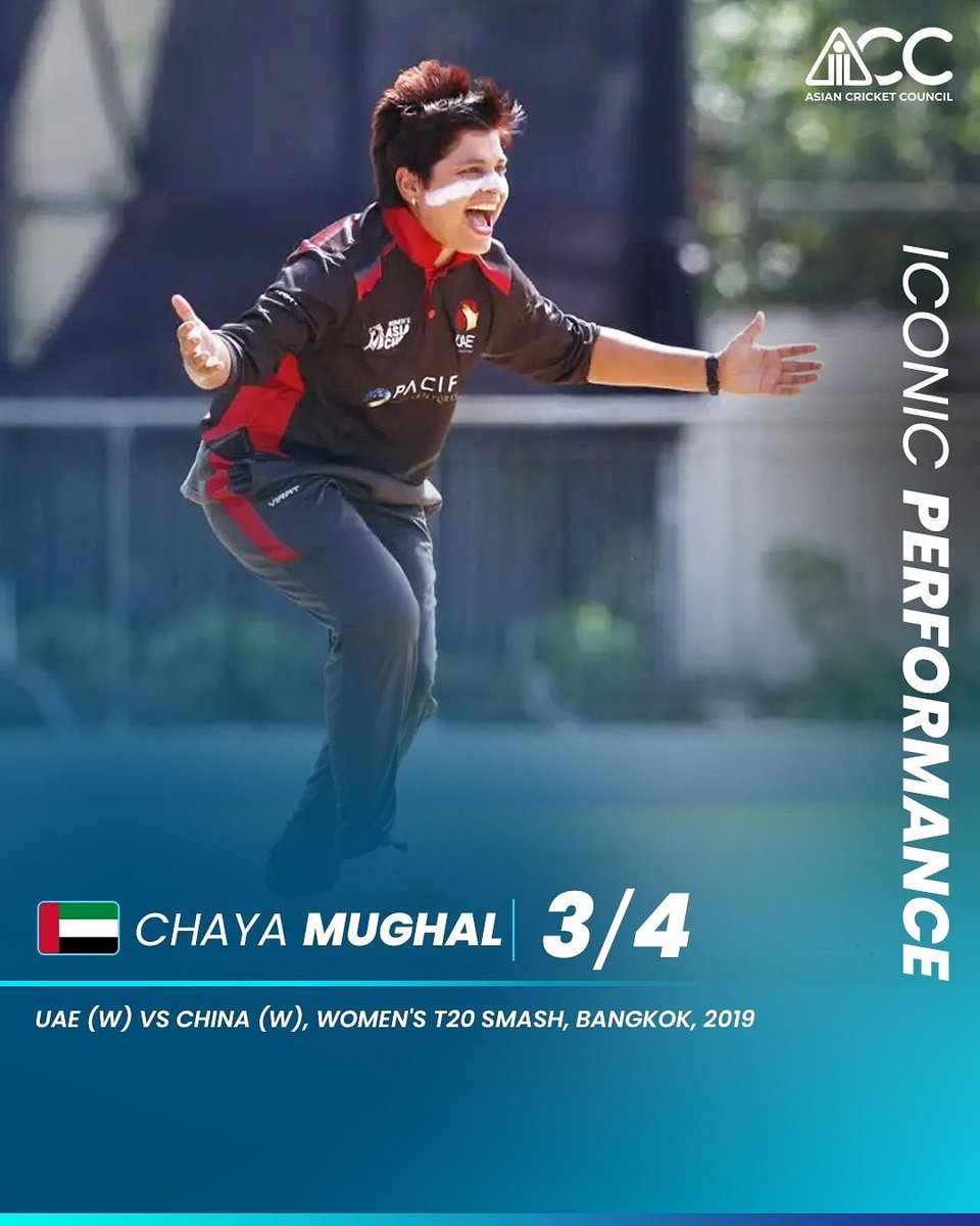 ACCMedia1's tweet image. 𝐖𝐡𝐚𝐭 𝐚 𝐬𝐩𝐞𝐥𝐥 𝐭𝐡𝐚𝐭 𝐰𝐚𝐬 🤩

#Throwback to the former UAE skipper’s sensational spell, where she conceded just 4 runs and picked up 3 wickets against China! 🇦🇪

#IconicPerformance #ACC