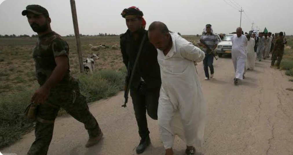 🚨بعد تحريض #العتاگ حسام الحاج و #العتاگ علي وجيه ضد أهل السنة؛ أنباء عن نية الحشد تنفيذ اعتقالات بذريعة دخول أسلحة ثقيلة إلى المحافظات الغربية.
نحمّل هذين العتاگين وسنّة إيران كامل المسؤولية عن أي دم يُسفك أو شاب يُغيب.
دمنا ليس مباحاً وإن فُتح الباب، لن يُغلق.
#جريمة_القرن