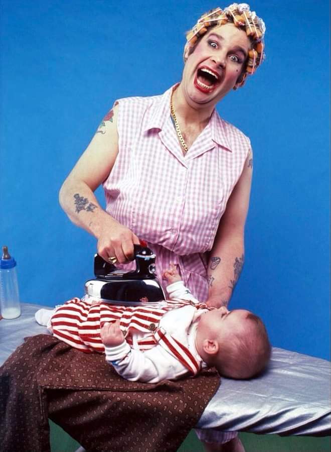 ConspiracyDad3's tweet image. Ozzy Osborne was disturbing!