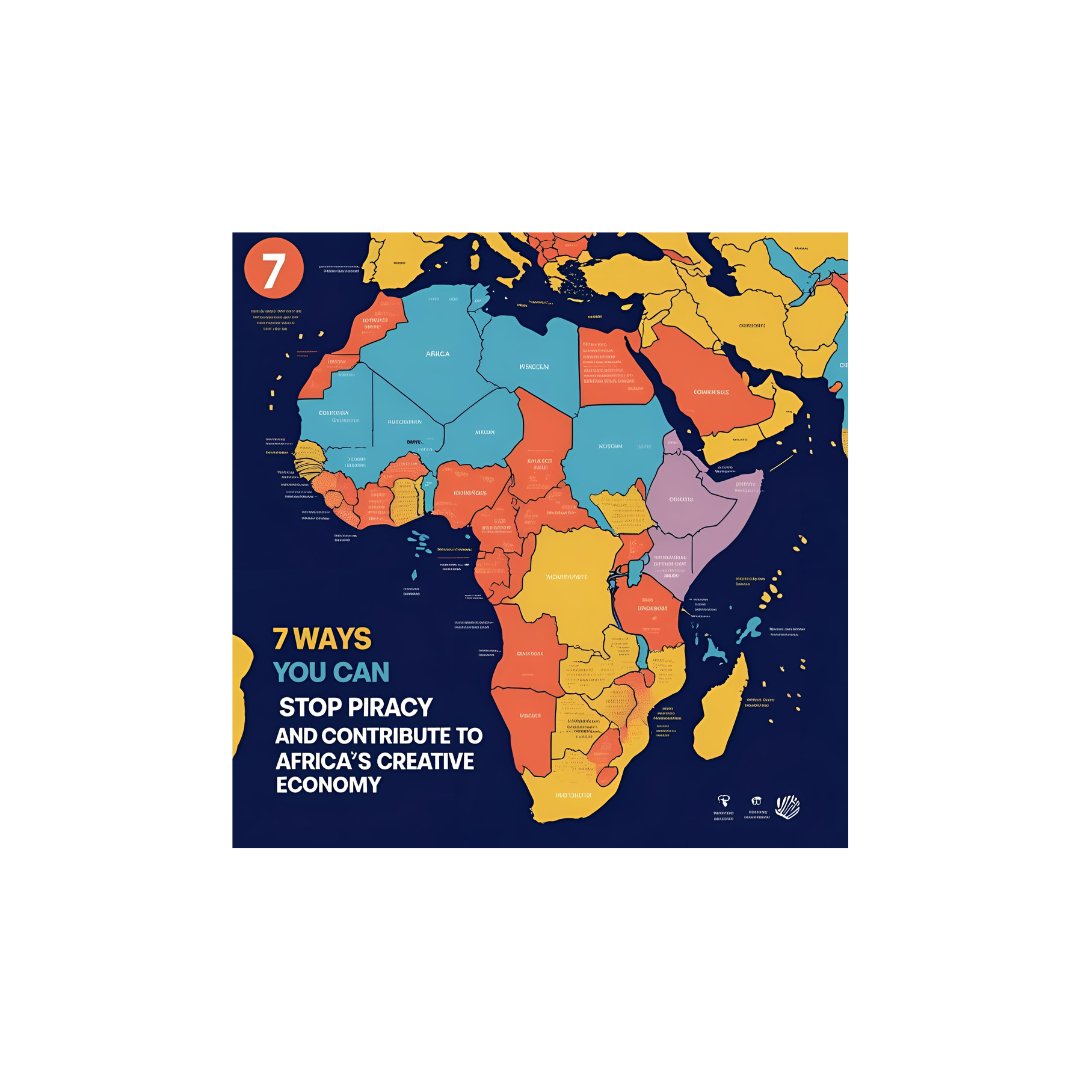 Read all about it: 7 ways you can stop piracy and contribute to Africa's creative economy. 

 linkedin.com/posts/pap-coal…