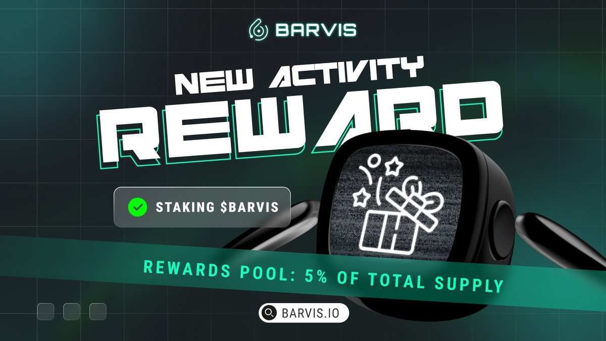 Barvis (@barvis_io) on Twitter photo Hey $BARVIS community sale folks!
Your $BARVIS tokens are ready to send to your wallet. You can now stake your $BARVIS directly on <a href="/virtuals_io/">Virtuals Protocol</a>!
5% of the $BARVIS token supply will be allocated to stakers (plus a bunch of Virgen Points too)! Hey $BARVIS community sale folks!
Your $BARVIS tokens are ready to send to your wallet. You can now stake your $BARVIS directly on <a href="/virtuals_io/">Virtuals Protocol</a>!
5% of the $BARVIS token supply will be allocated to stakers (plus a bunch of Virgen Points too)!