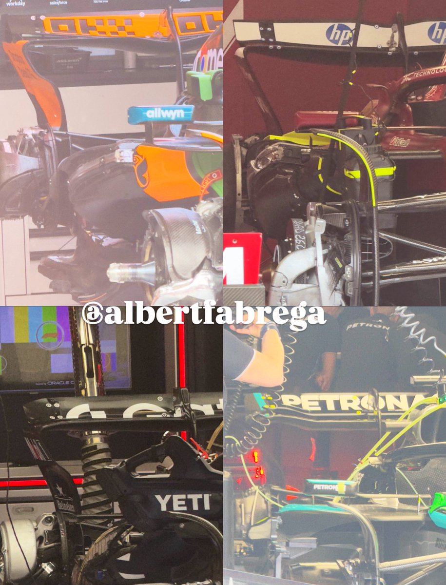 Configuraciones de ala trasera para Spa

Spa rear wing configurations 
#belgiangp #f1