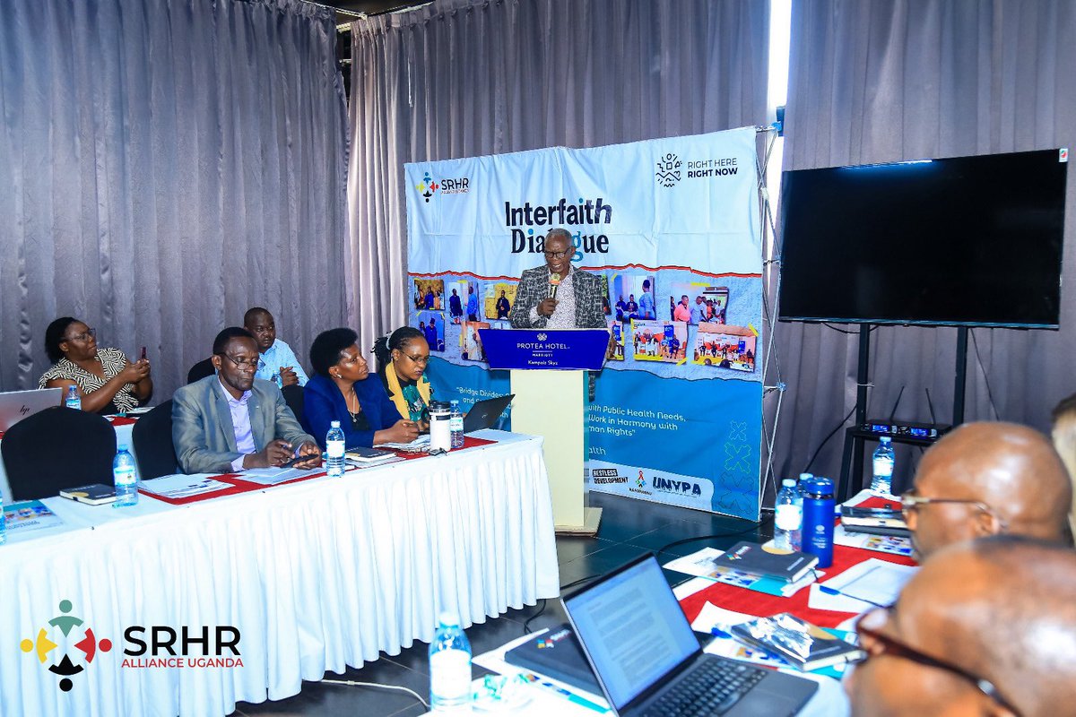 UNYPA1's tweet image. Early today, we joined the #InterFaithDialogue25 organised by @SRHRAllianceUg where faith met facts, and youth voices sparked truth. 

We talked about stigma, shared real struggles, and pushed for access to SRHR/HIV services that respect both faith and human rights.

 #Combat