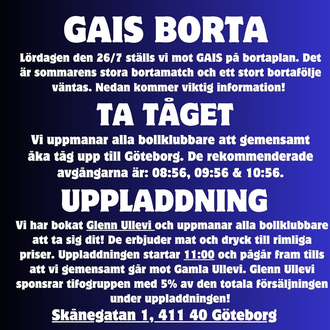 Bollklubben Support tweet media