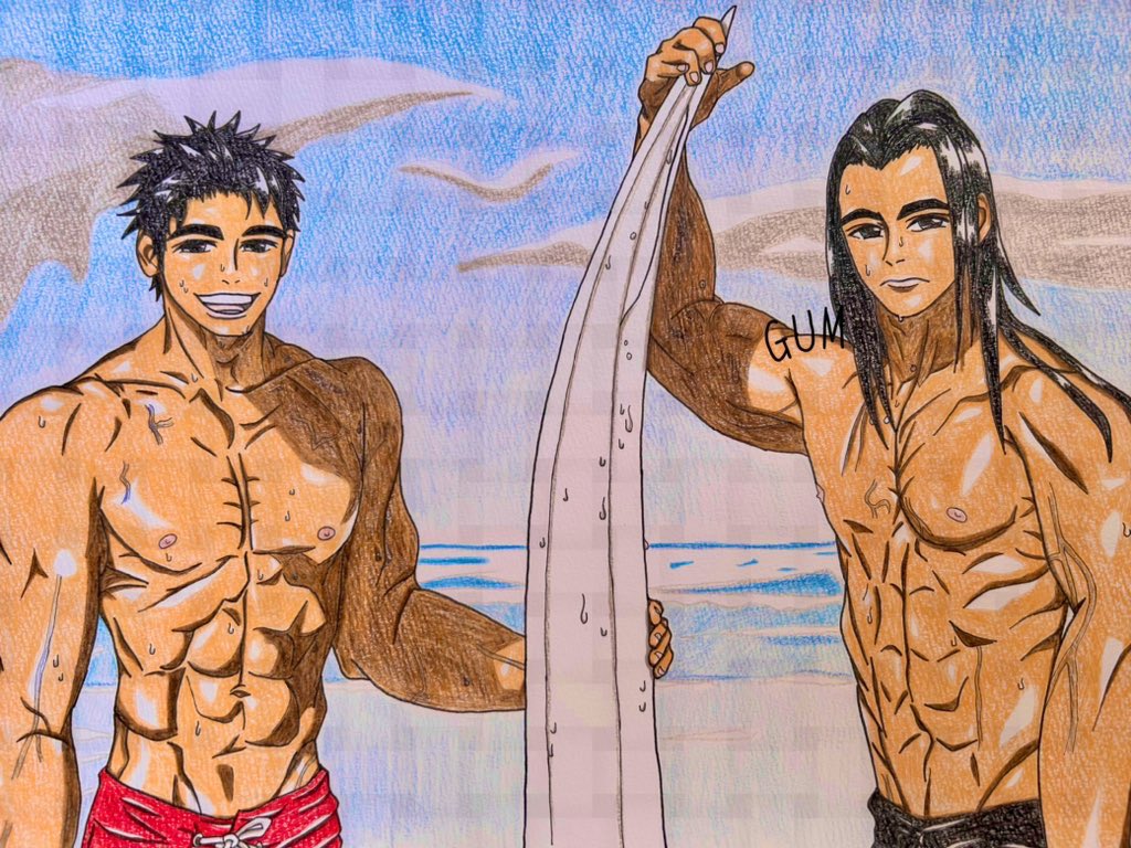 Gum1214's tweet image. #見た人は必ず性癖を1つ絶対暴露する
艶肌健康ボディ💪✨✨

#イラスト 
#OC