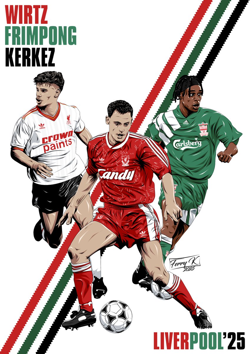LIVERPOOL'25 🔴

WIRTZ /// <a href="/JeremieFrimpong/">Jeremie Frimpong</a> /// <a href="/kerkez_official/">Milos Kerkez</a>