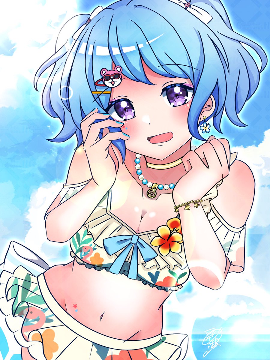 _human08_'s tweet image. #bandoriart
かのちゃん先輩！ちゃんと描いてみたかった