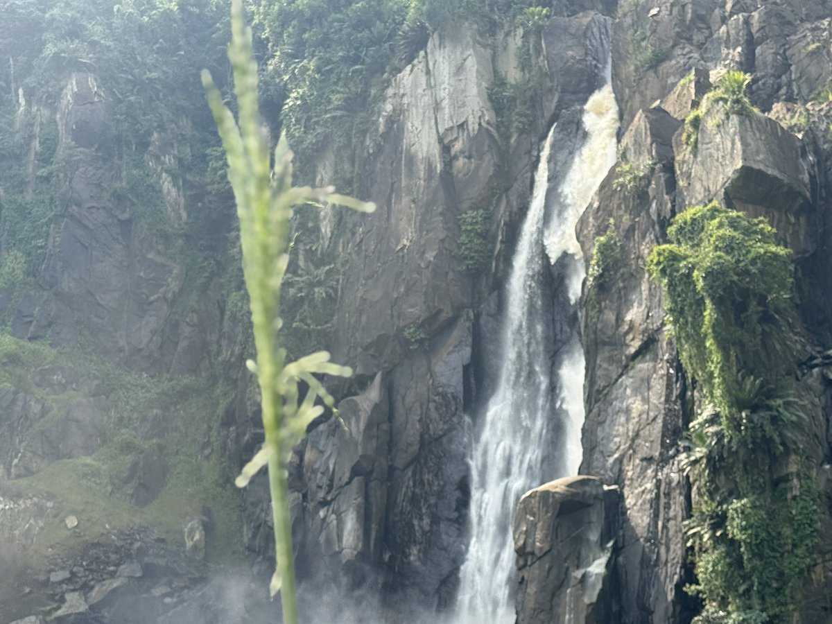 The beauty of Uganda can never be matched but Exploring it needs much preparation!! Hiking up and down Mpanga Waterfall in Kitagwenda district made me ask for water #ExploreUganda