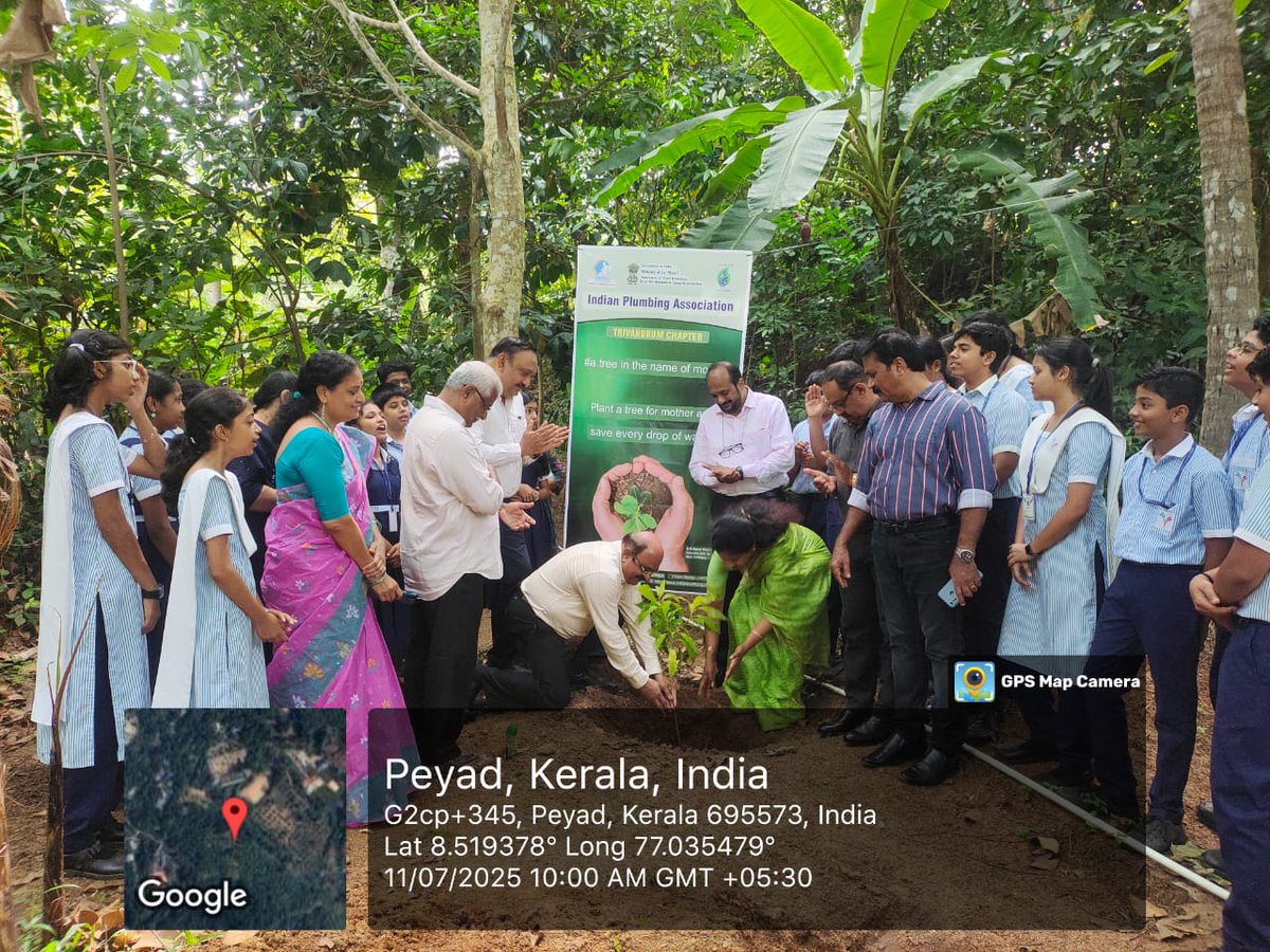 🌳 IPA continues its green mission!

✅ 50 trees by IPA Trivandrum (July 11)
✅ 45 trees by IPA Bengaluru (July 20)
All under #EkPedMaaKeNaam 🌱
Let’s grow a greener tomorrow, together!
📞 +91 9560960300 | 🌐 indianplumbing.org

#TreePlantation #ConserveNature #IPAIndia