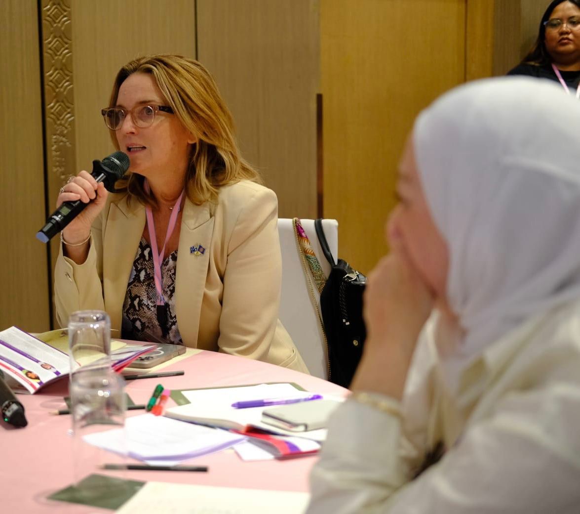 AusAmbASEAN's tweet image. Gender equality is a stronger predictor of peace than a nation’s wealth or political system.

The 2025 Southeast Asian Women Ambassadors’ Forum on Peace in 🇲🇾 underscored women’s vital role in building a peaceful, inclusive &amp;amp; resilient region, aligned with ASEAN #WPS priorities.