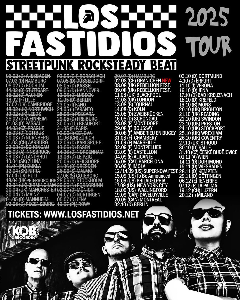 LosFastidios91's tweet image. 🔥2025 LOS FASTIDIOS TOUR🔥